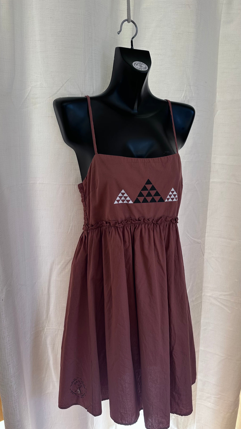 Short Dress n Rusty Brown x Size 12 x