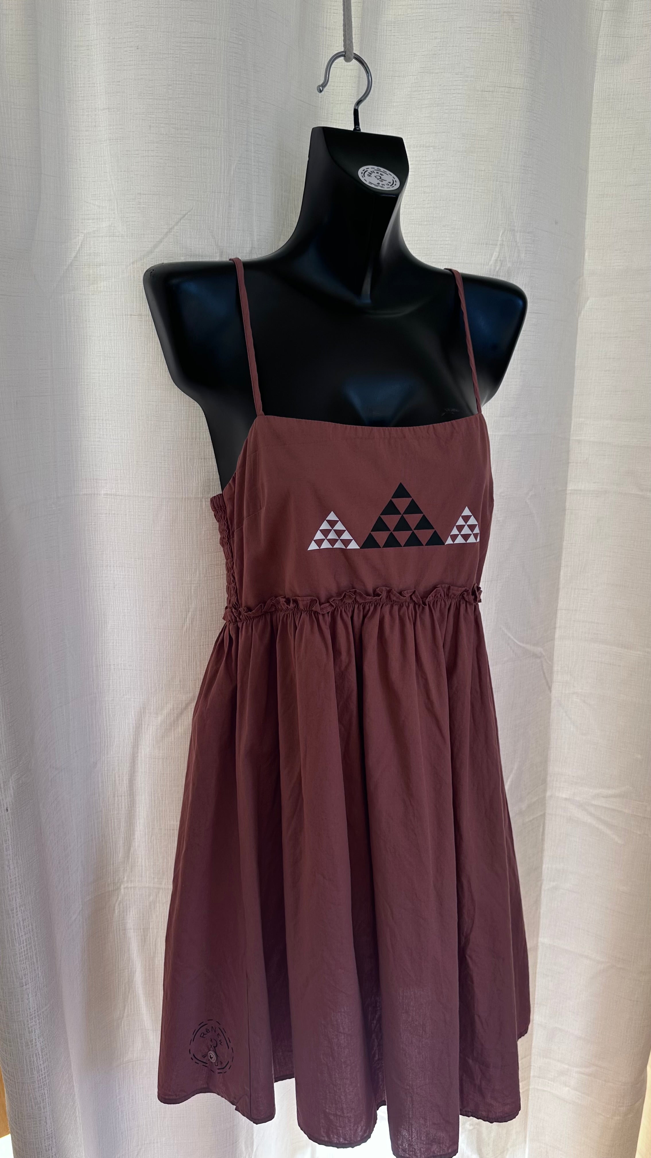 Short Dress n Rusty Brown x Size 12 x