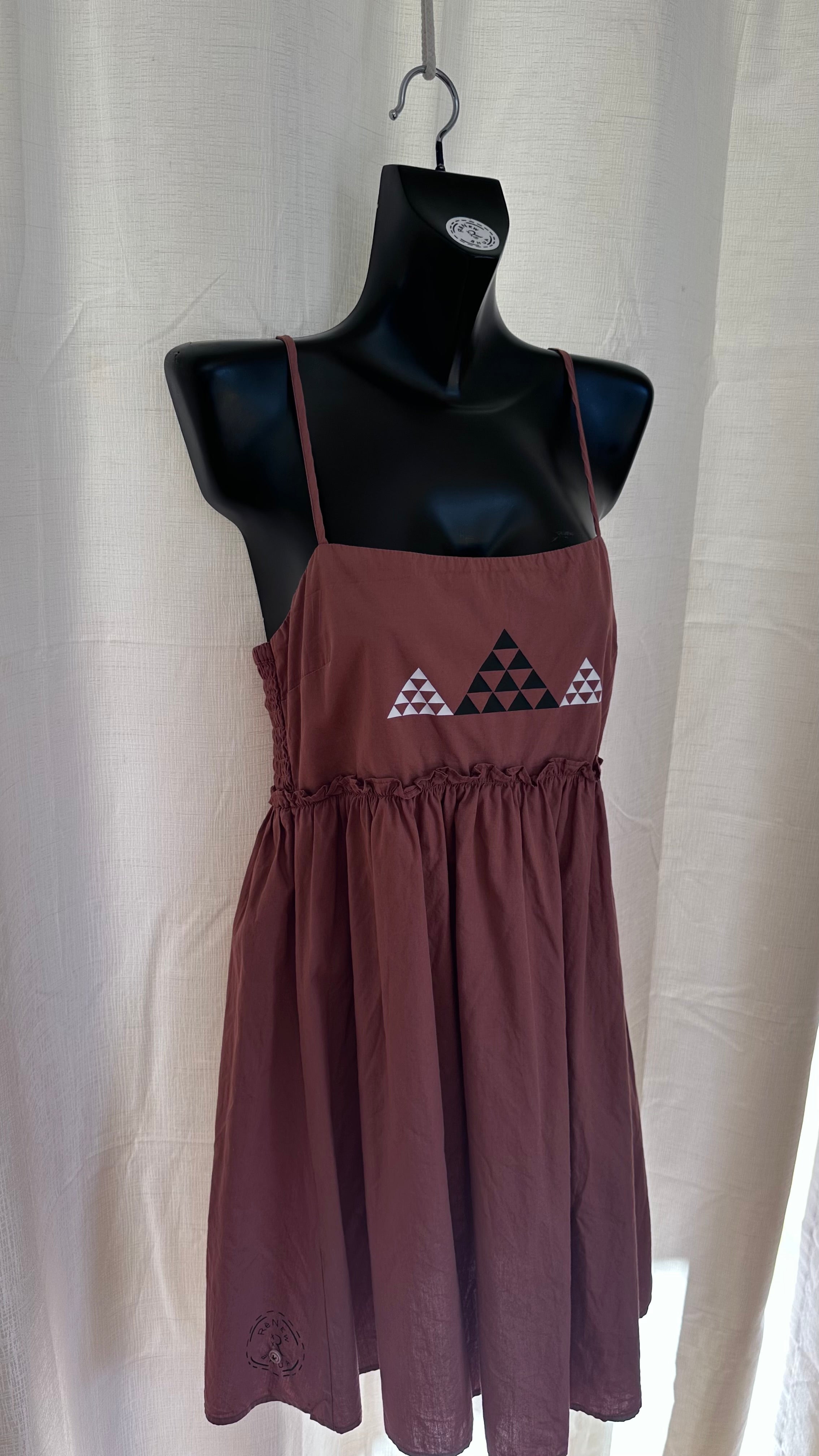 Short Dress n Rusty Brown x Size 12 x