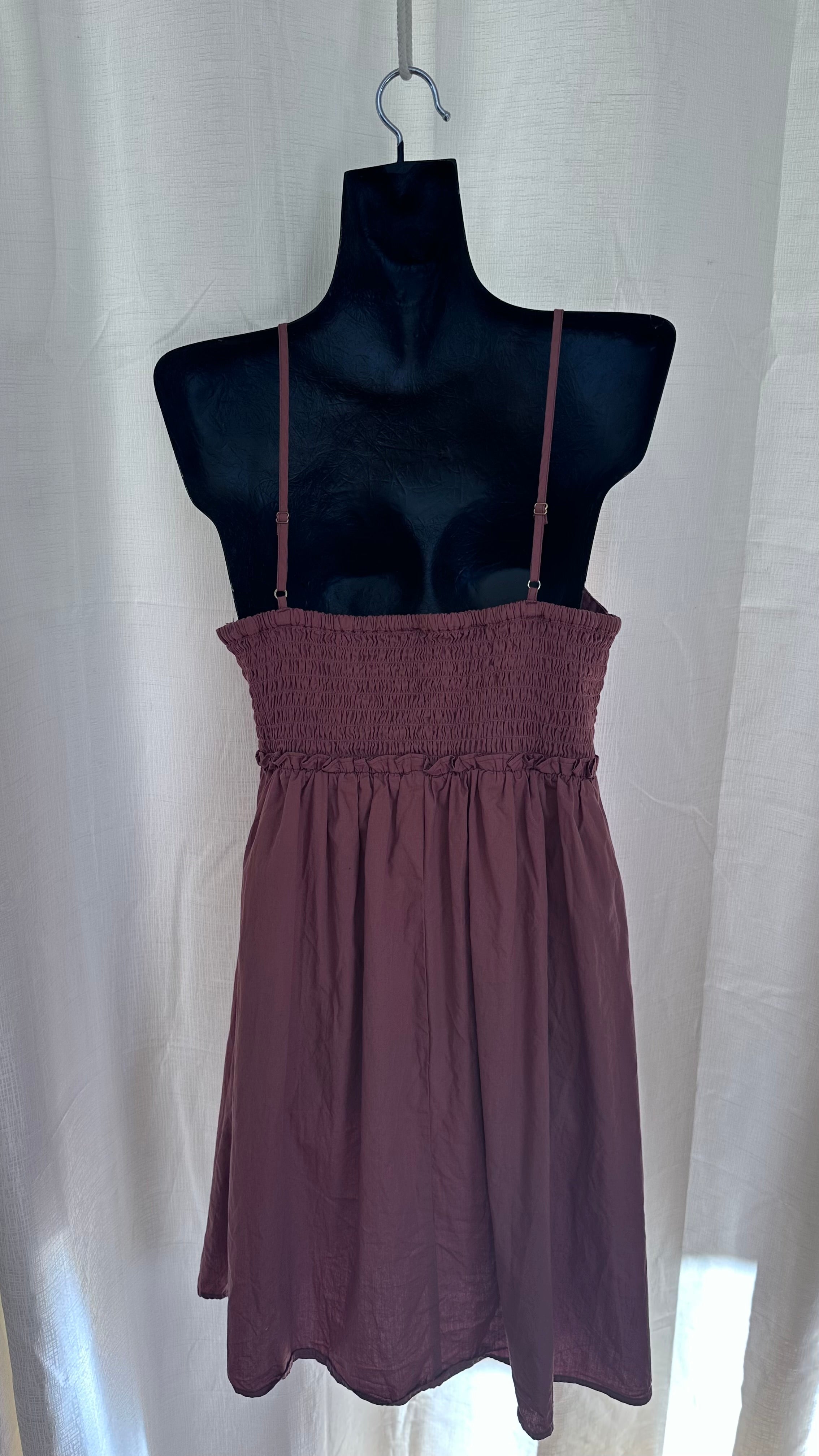 Short Dress n Rusty Brown x Size 12 x