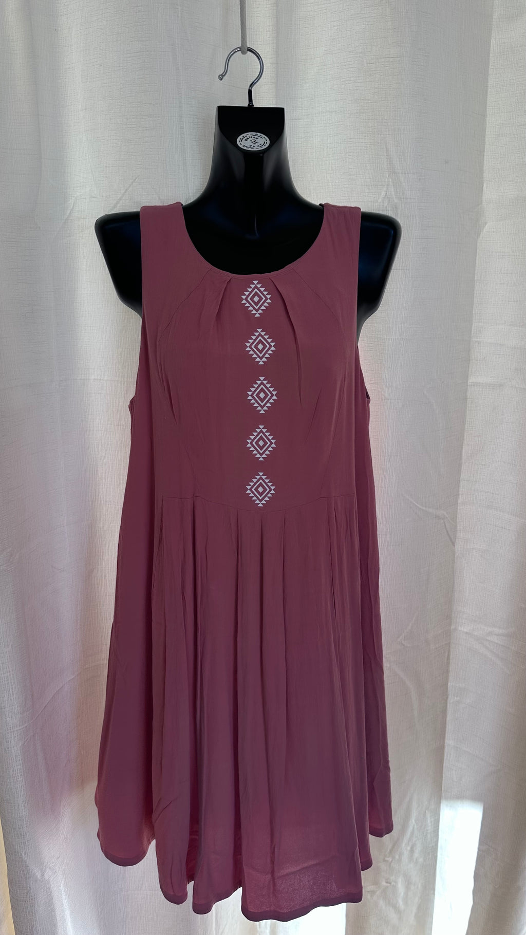 Midi Dress in Peach x Size 12 x