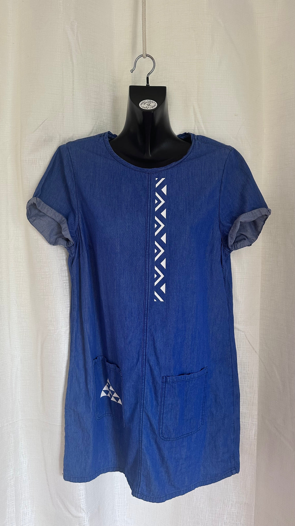 Short Dress n Blue x Size 10 x