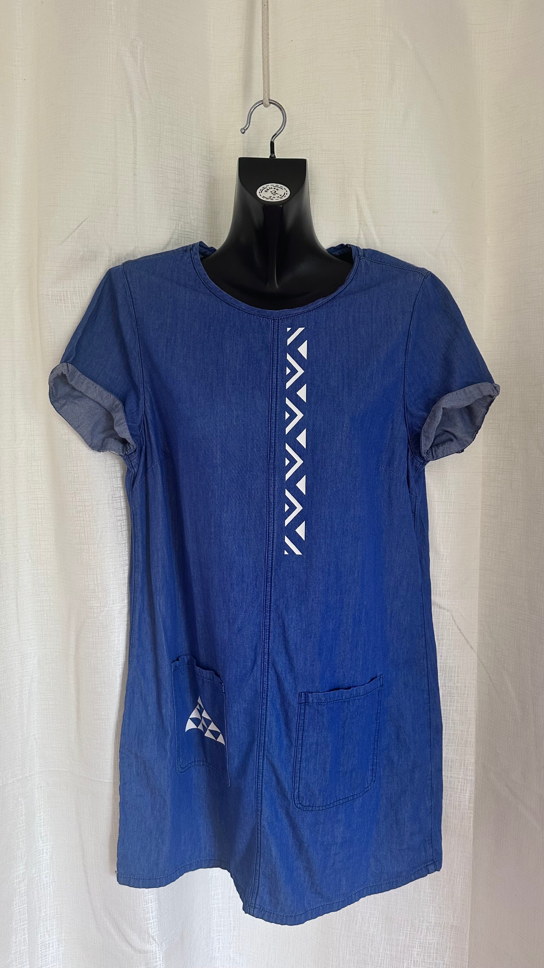 Short Dress n Blue x Size 10 x