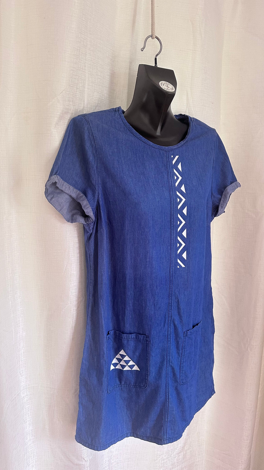 Short Dress n Blue x Size 10 x