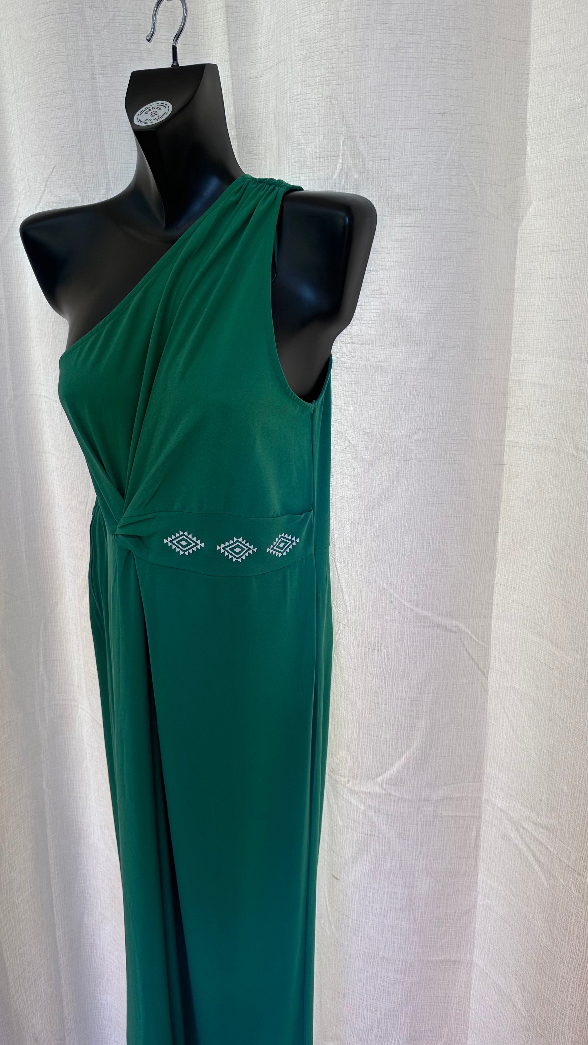 Jumpsuit in Bright Green...  x Size 14 x