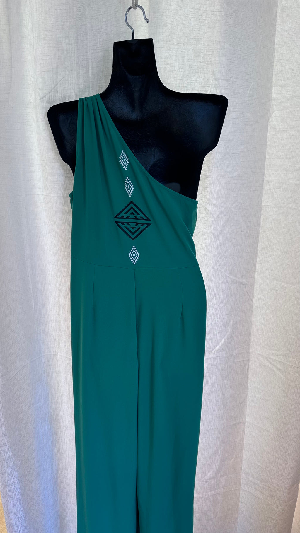 Jumpsuit in Bright Green...  x Size 14 x