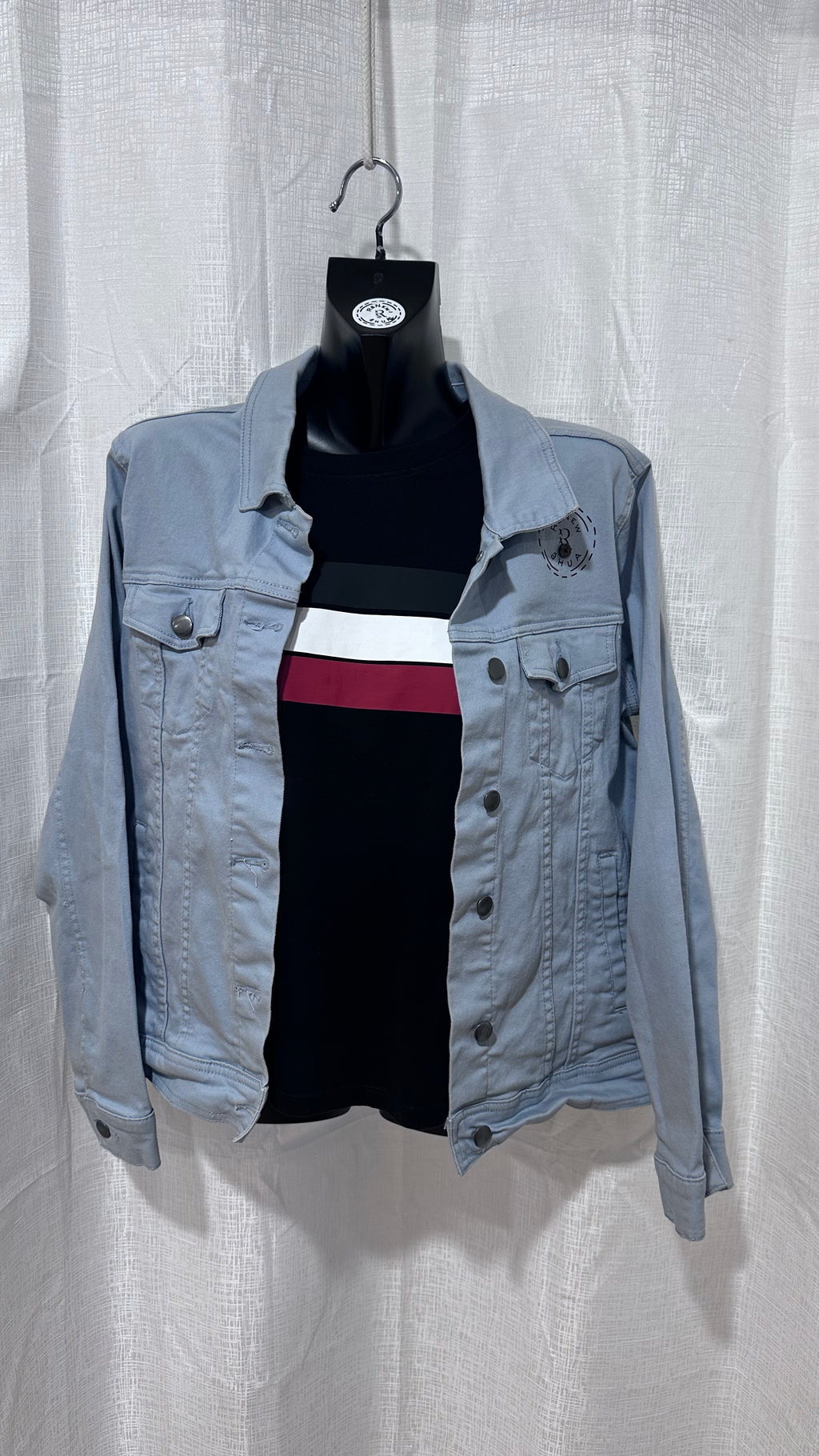 Statement Jacket n light Blue x Size  14 x