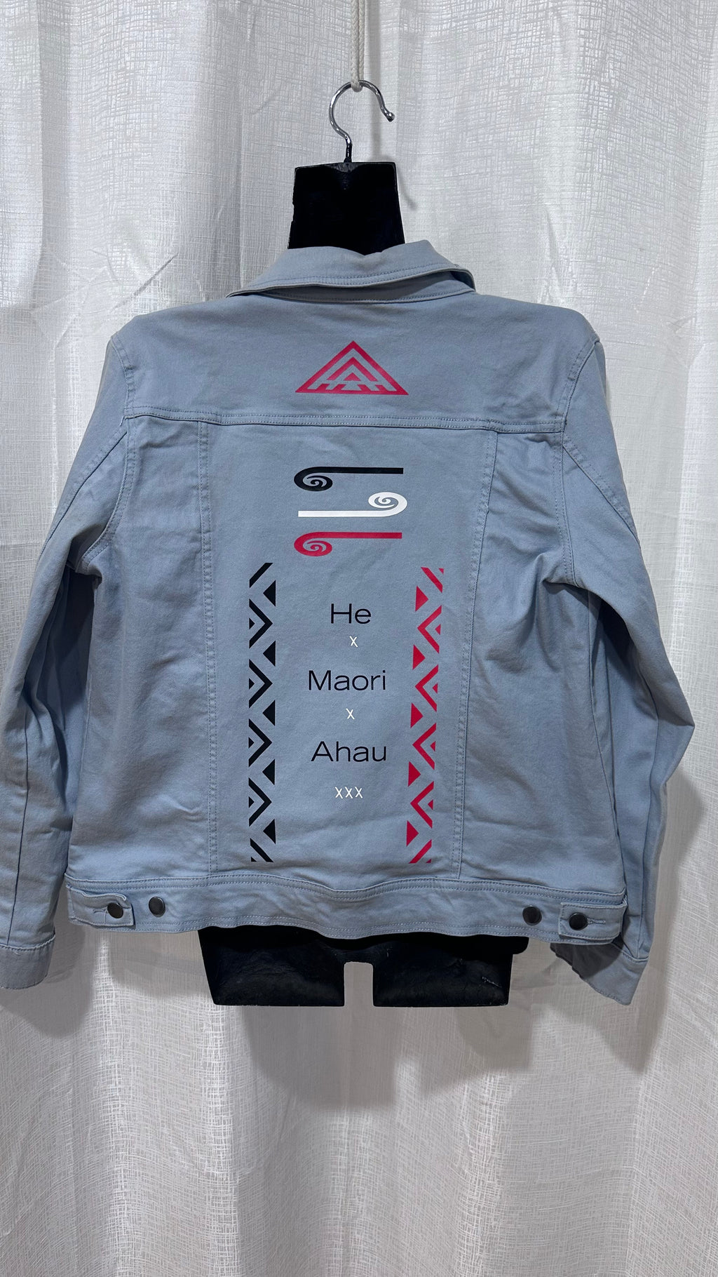 Statement Jacket n light Blue x Size  14 x