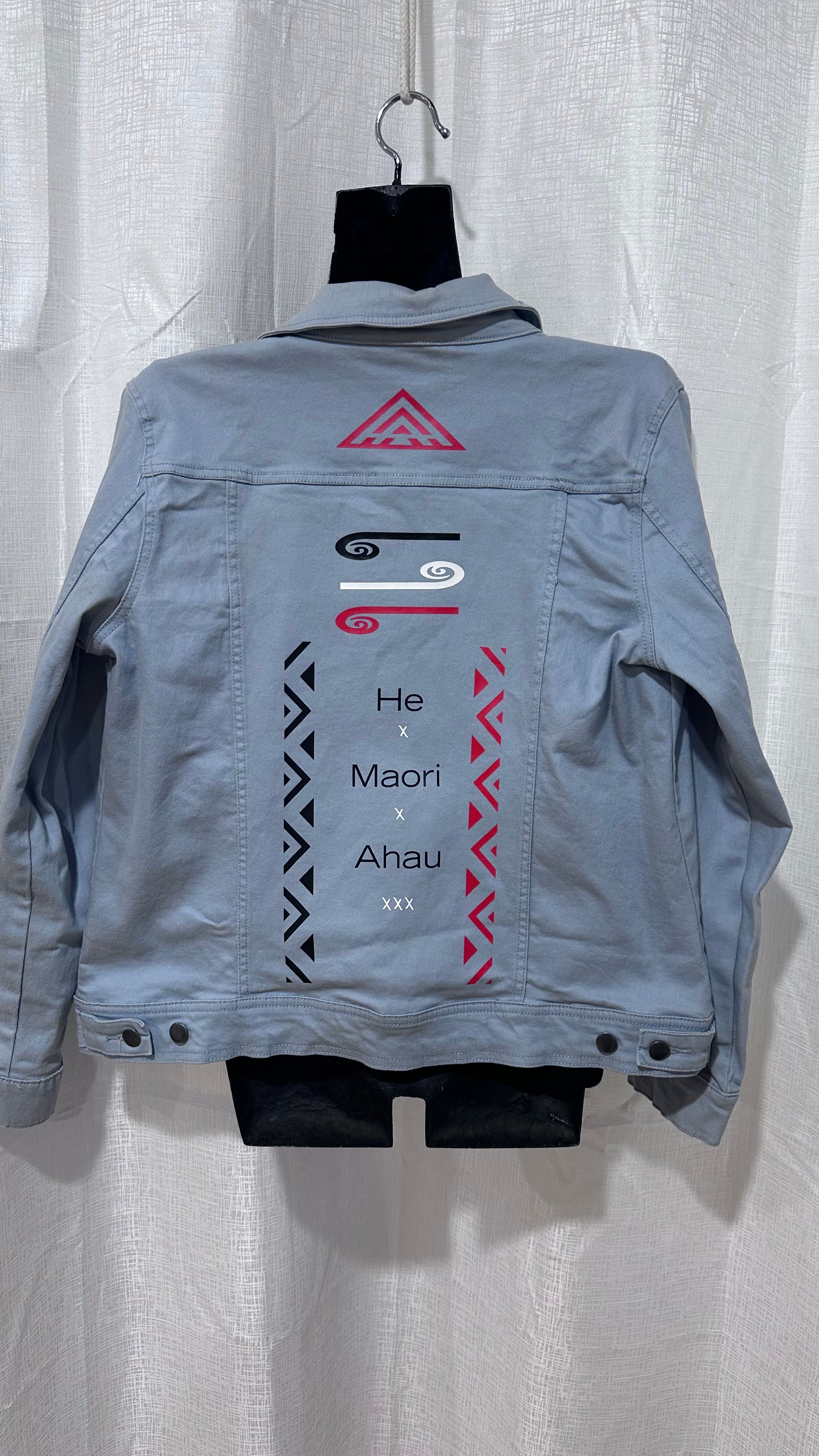 Statement Jacket n light Blue x Size  14 x