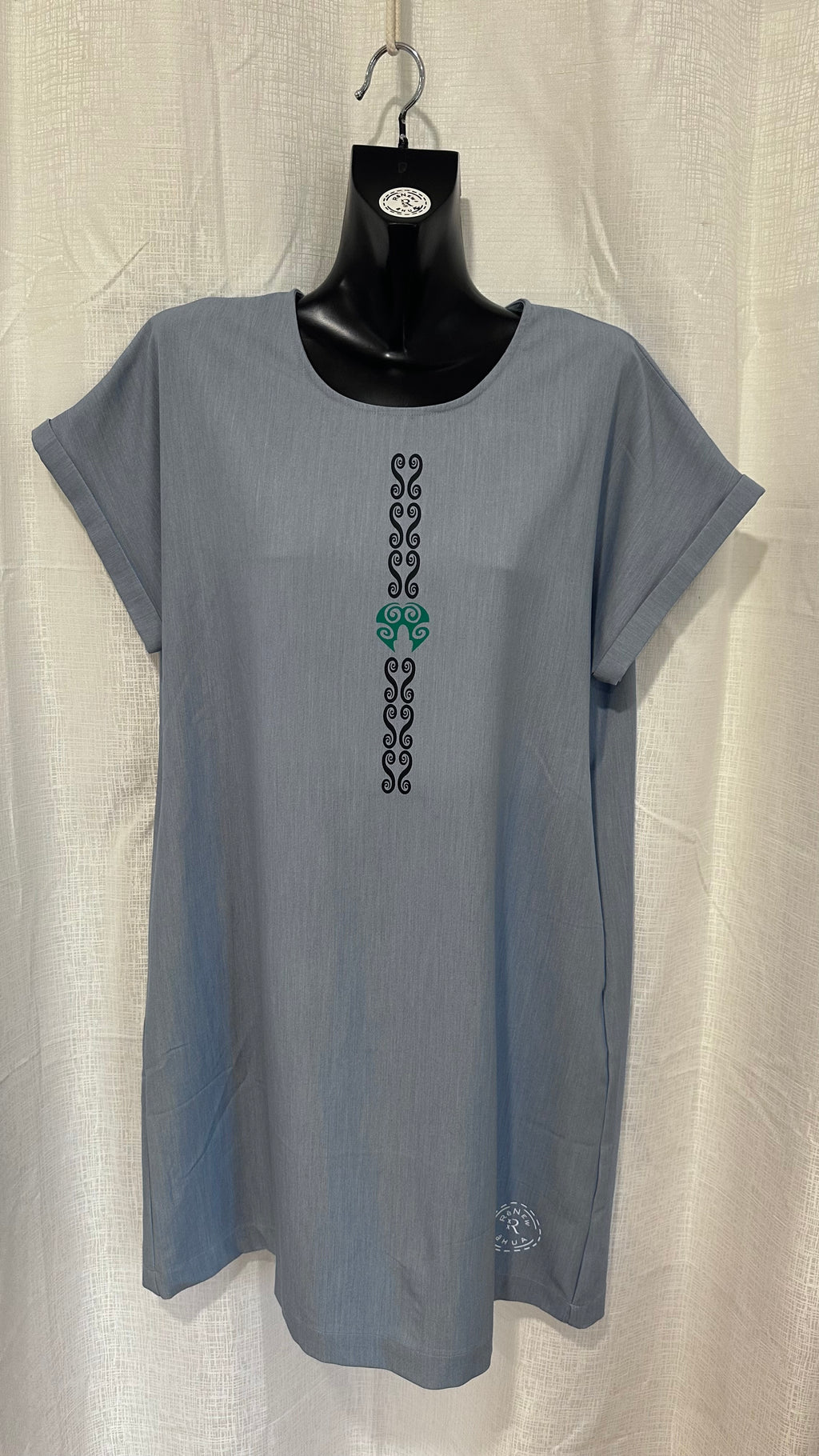 Mid Tee Dress n  Blue x Size 14 x