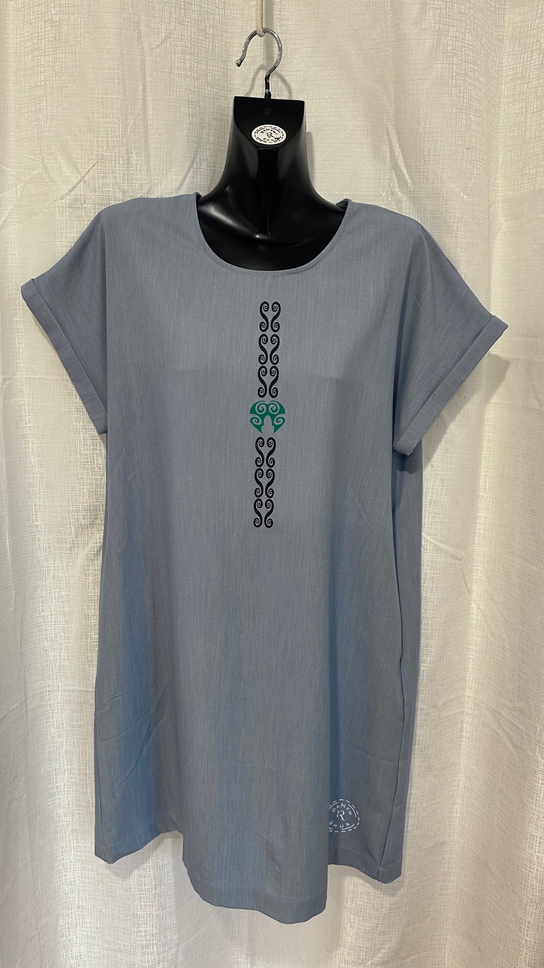 Mid Tee Dress n  Blue x Size 14 x
