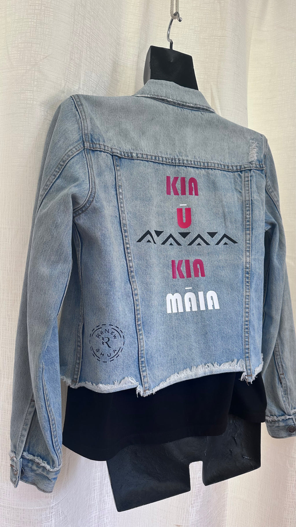 Statement Jacket in Denim x Size 10 x