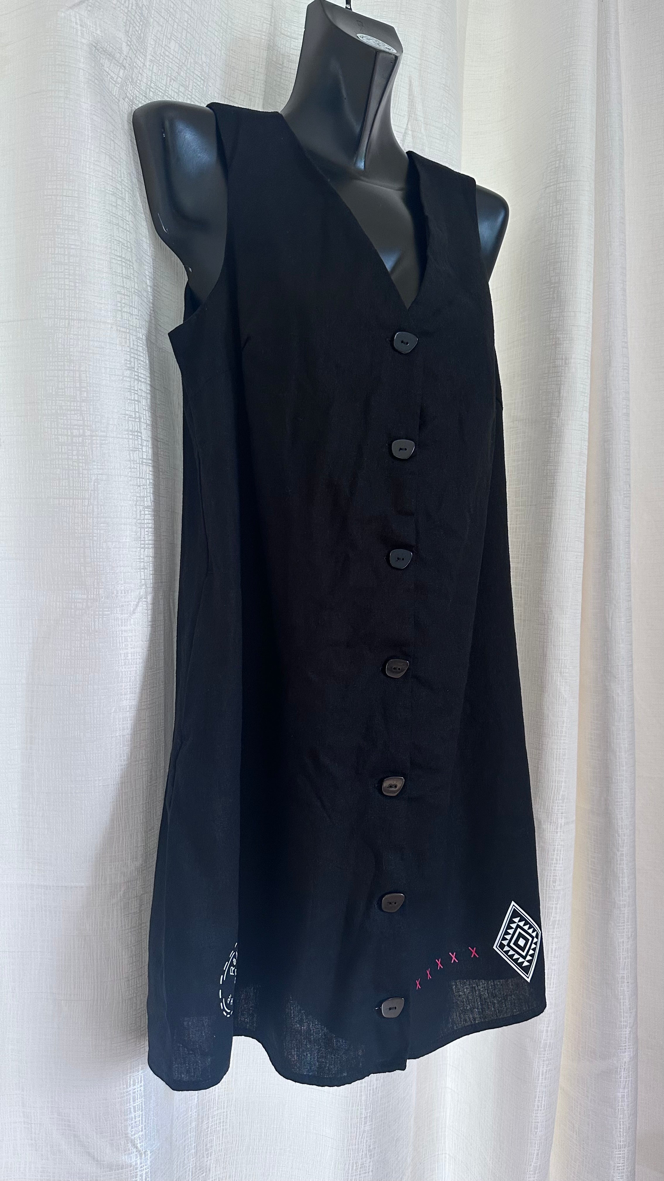 Short Dress n Black x Size 14 x