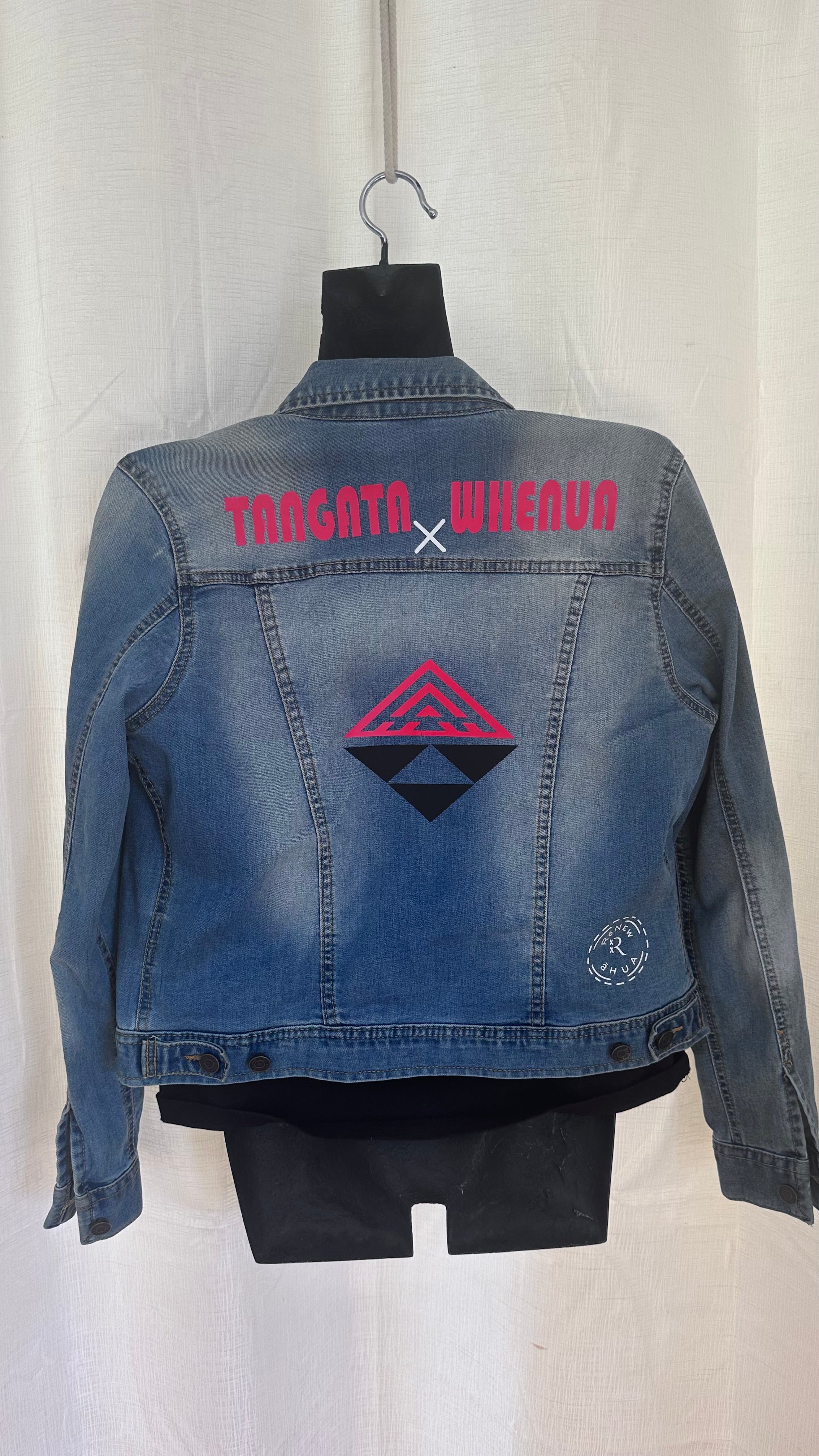 Statement Jacket in Denim x Size 14 x