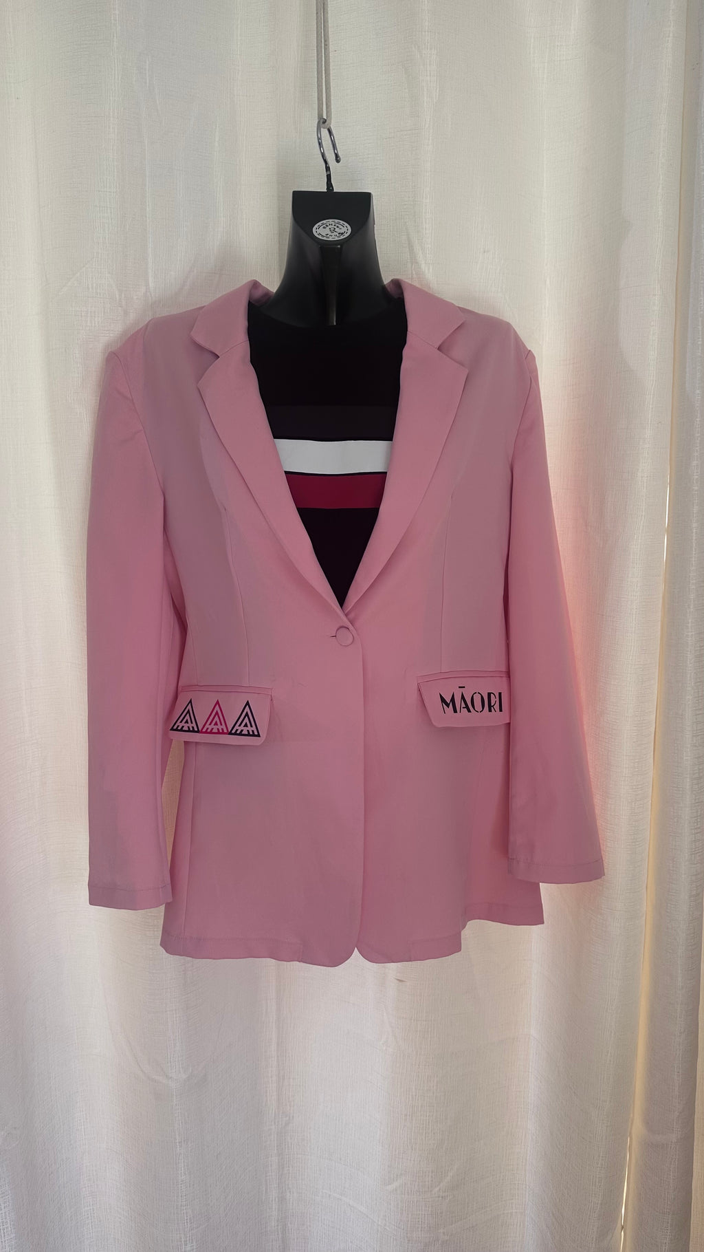 Statement Blazer  n Pink x Size 14  x