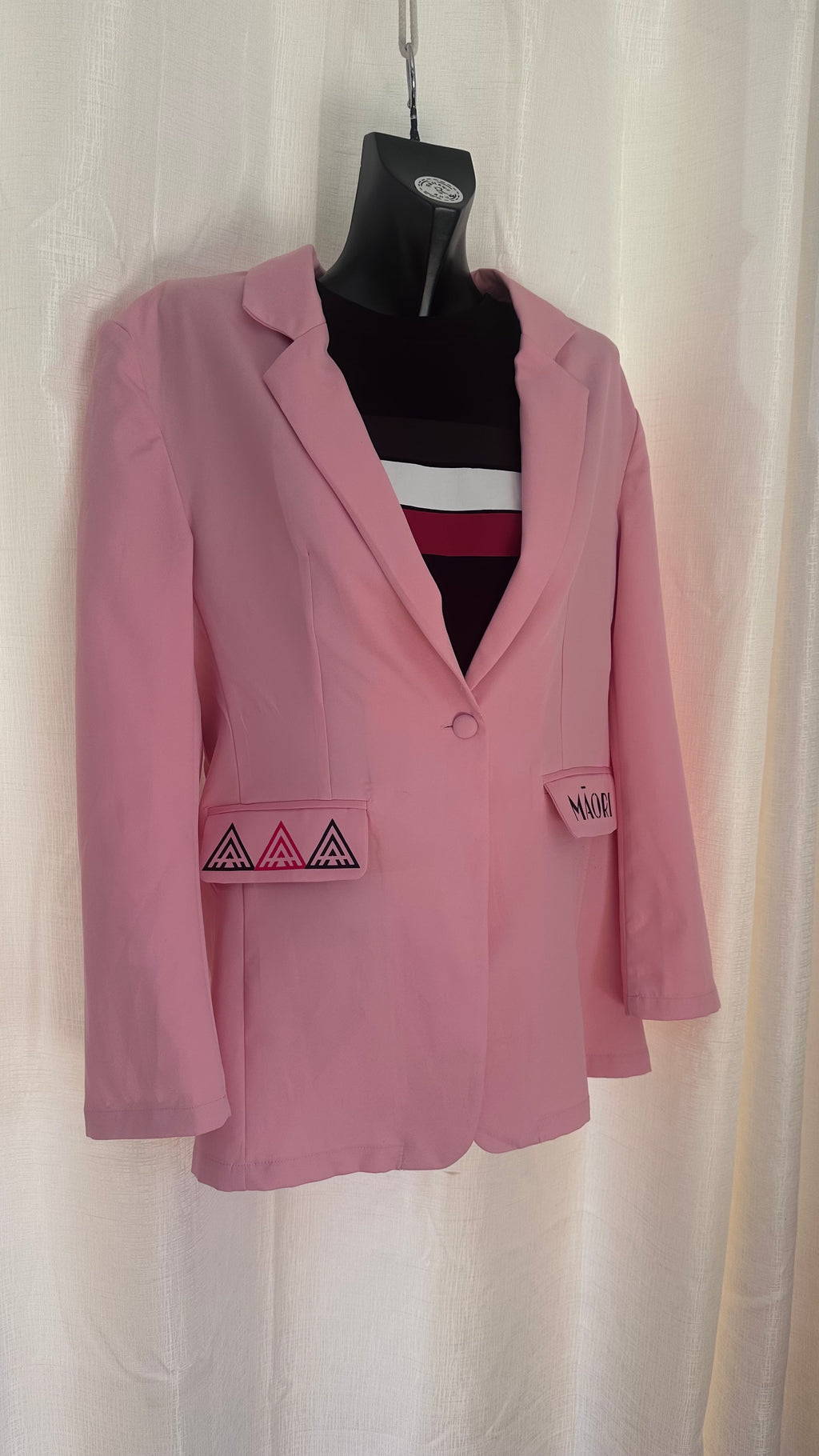 Statement Blazer  n Pink x Size 14  x