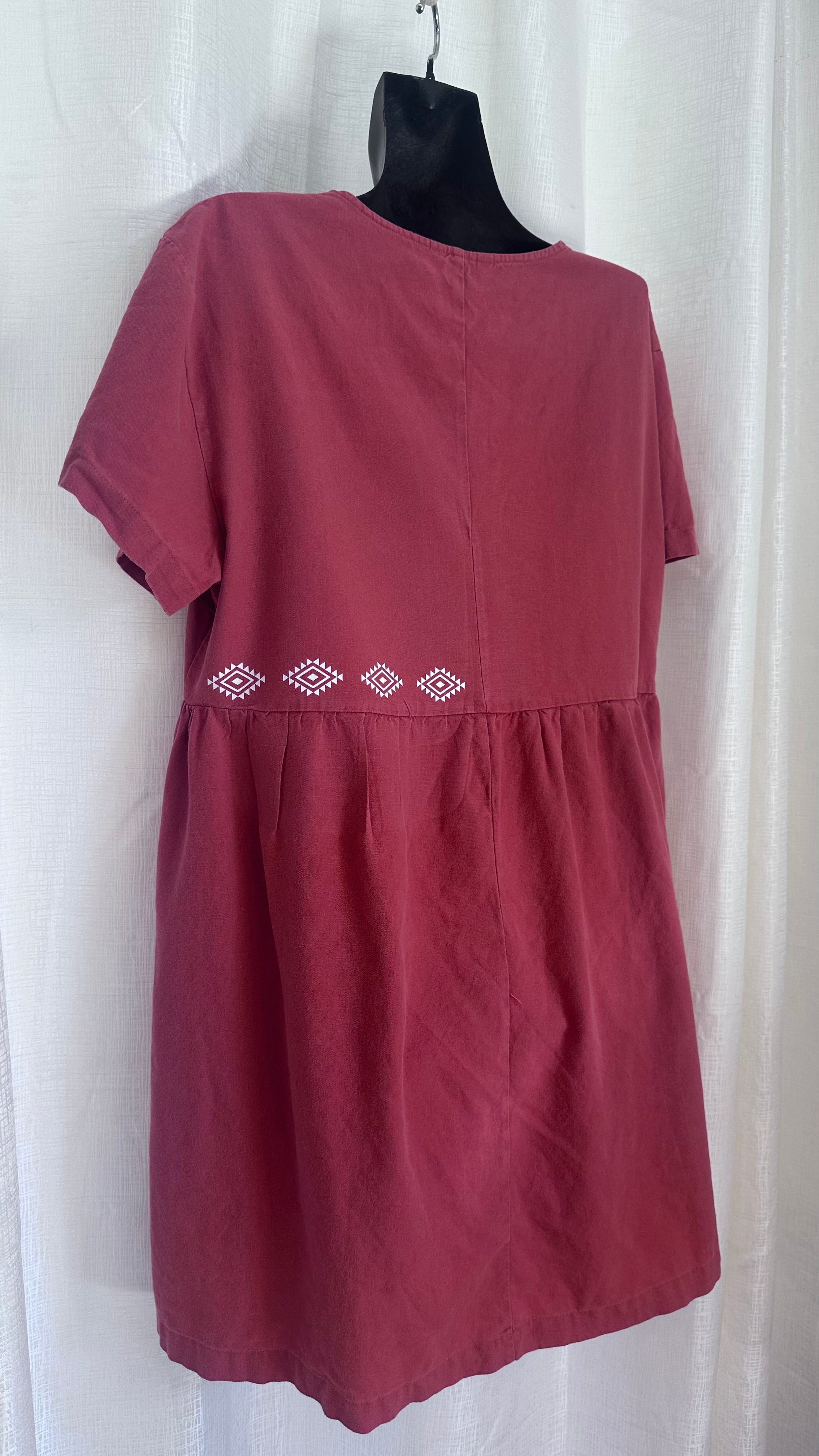 Midi Dress n Rust orange x Size 14 x