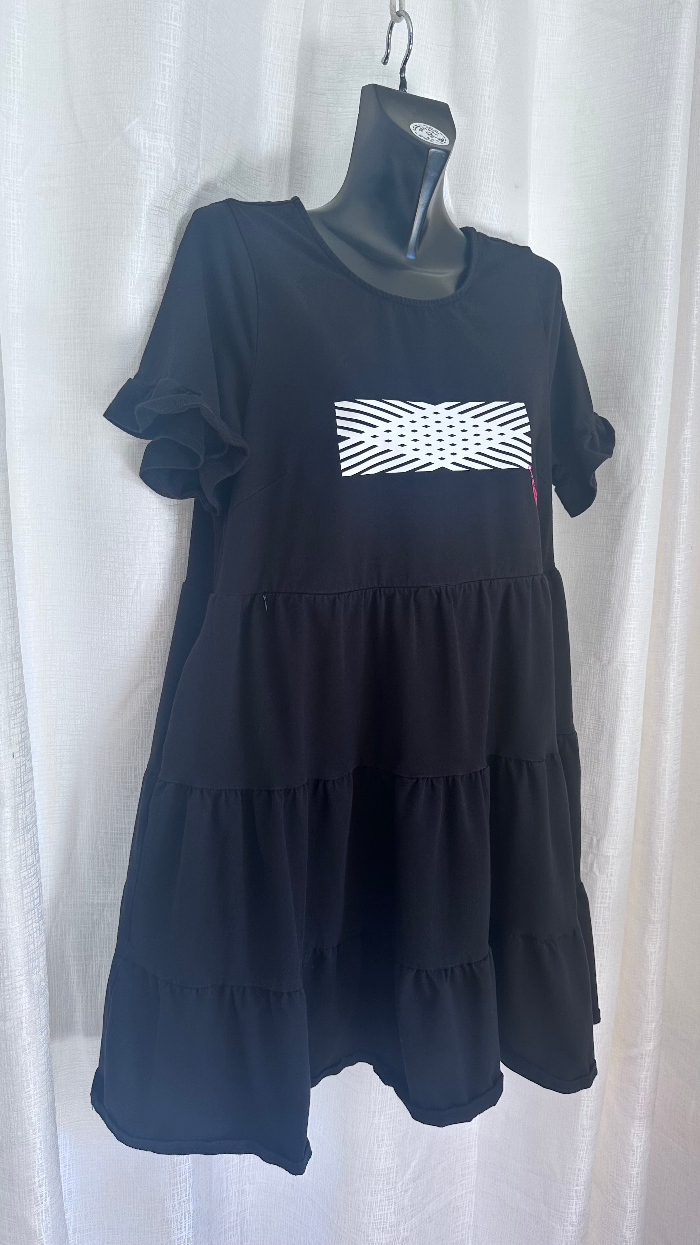 Midi Dress n Black x Size 12 x