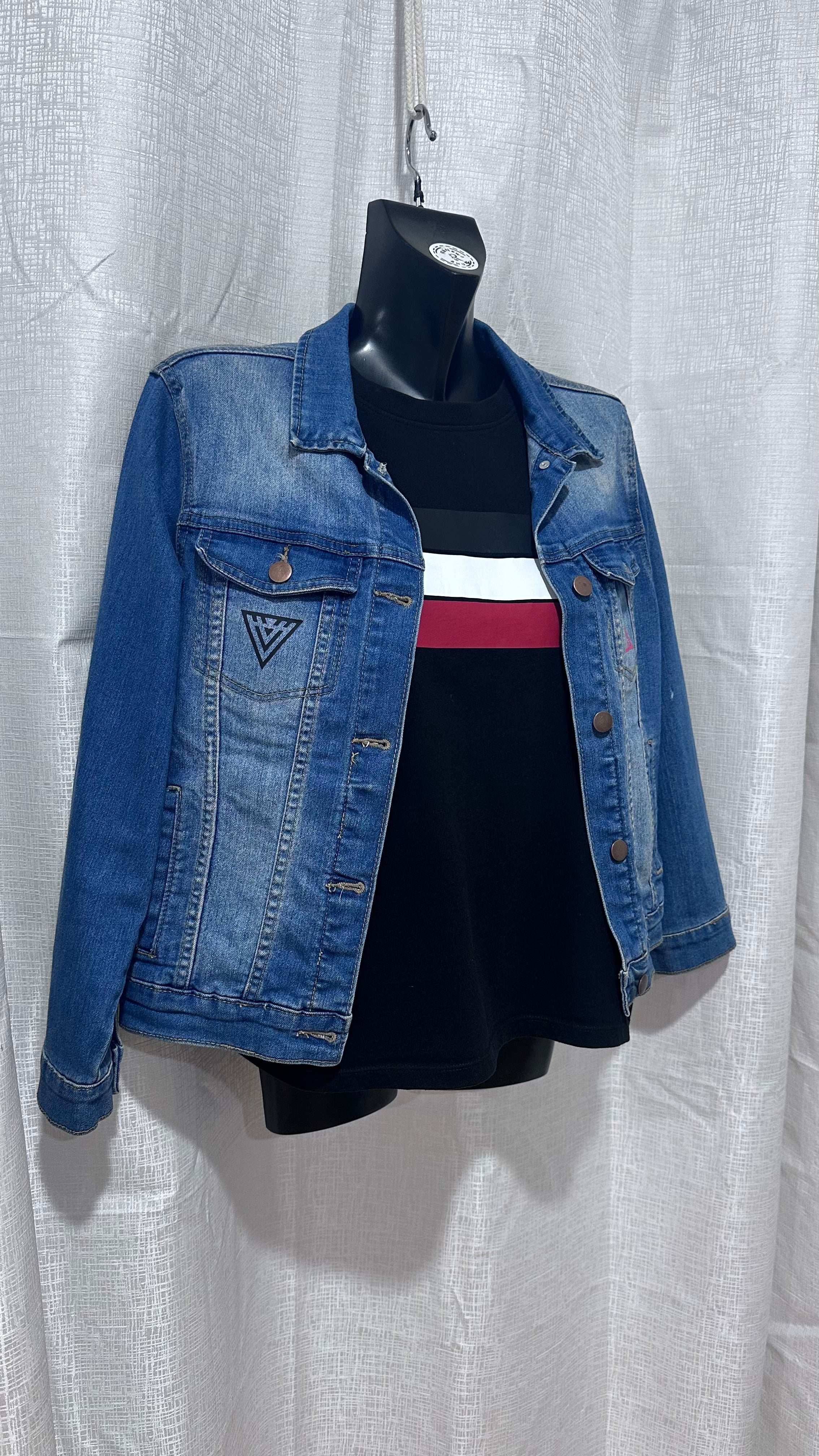 STATEMENT Denim Jacket x Size 12 x
