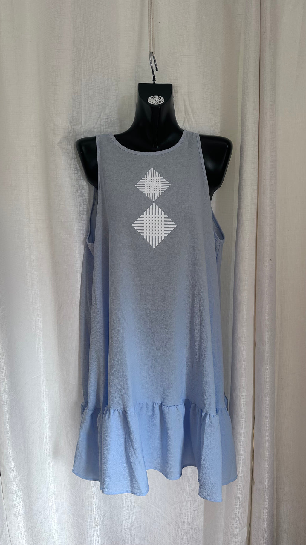 Midi Dress n Baby blue  x Size 16 x