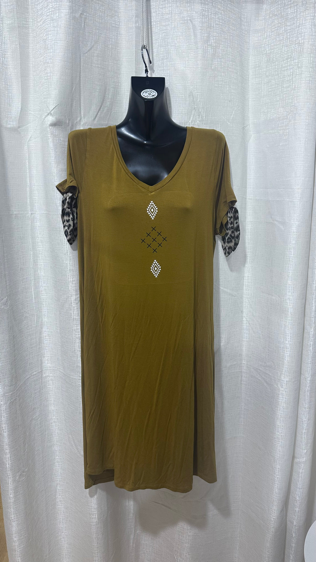 Midi Dress n Mustard  x Size 16 x