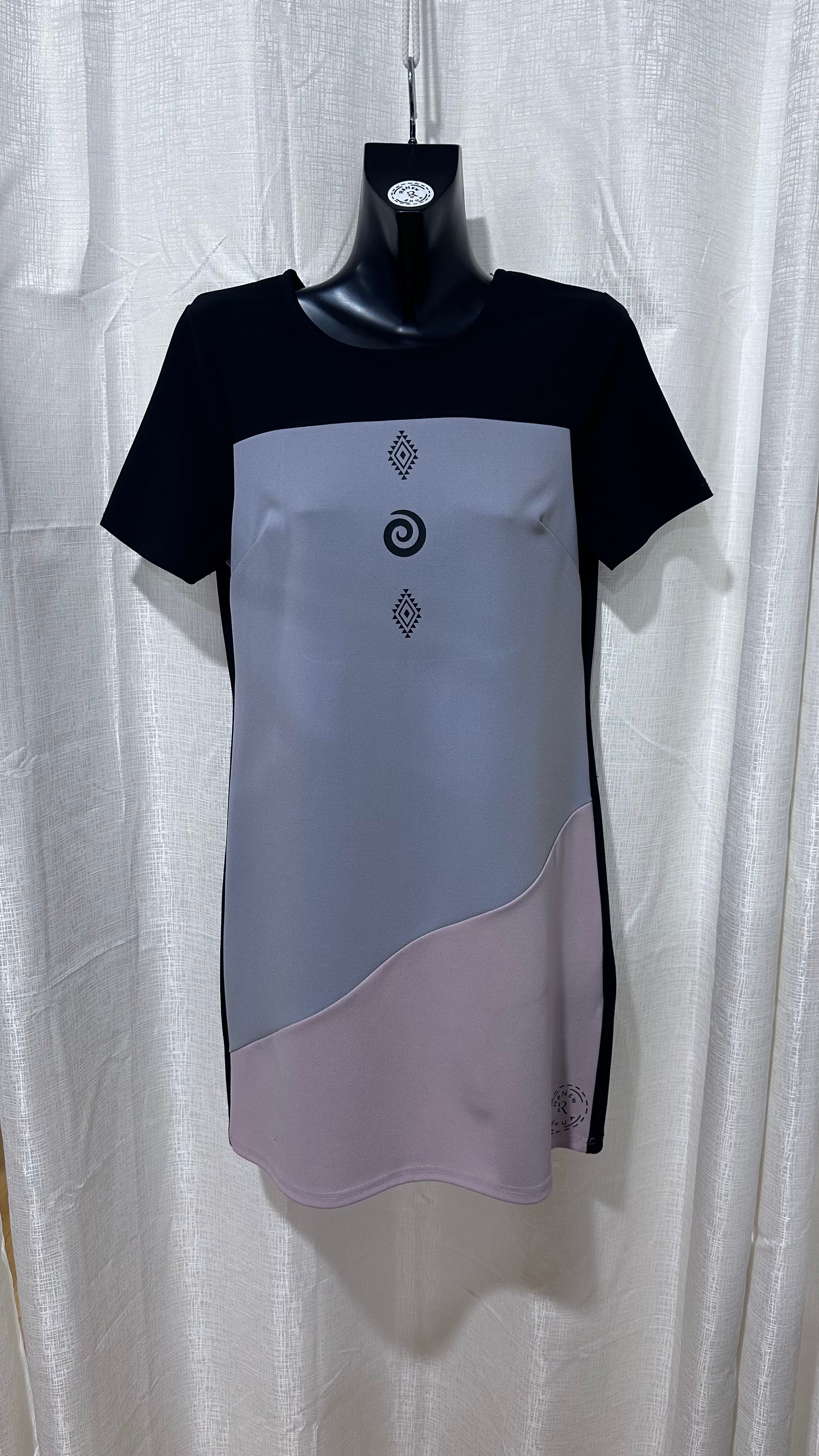 Midi Dress n Mixed colors  x Size 10 x