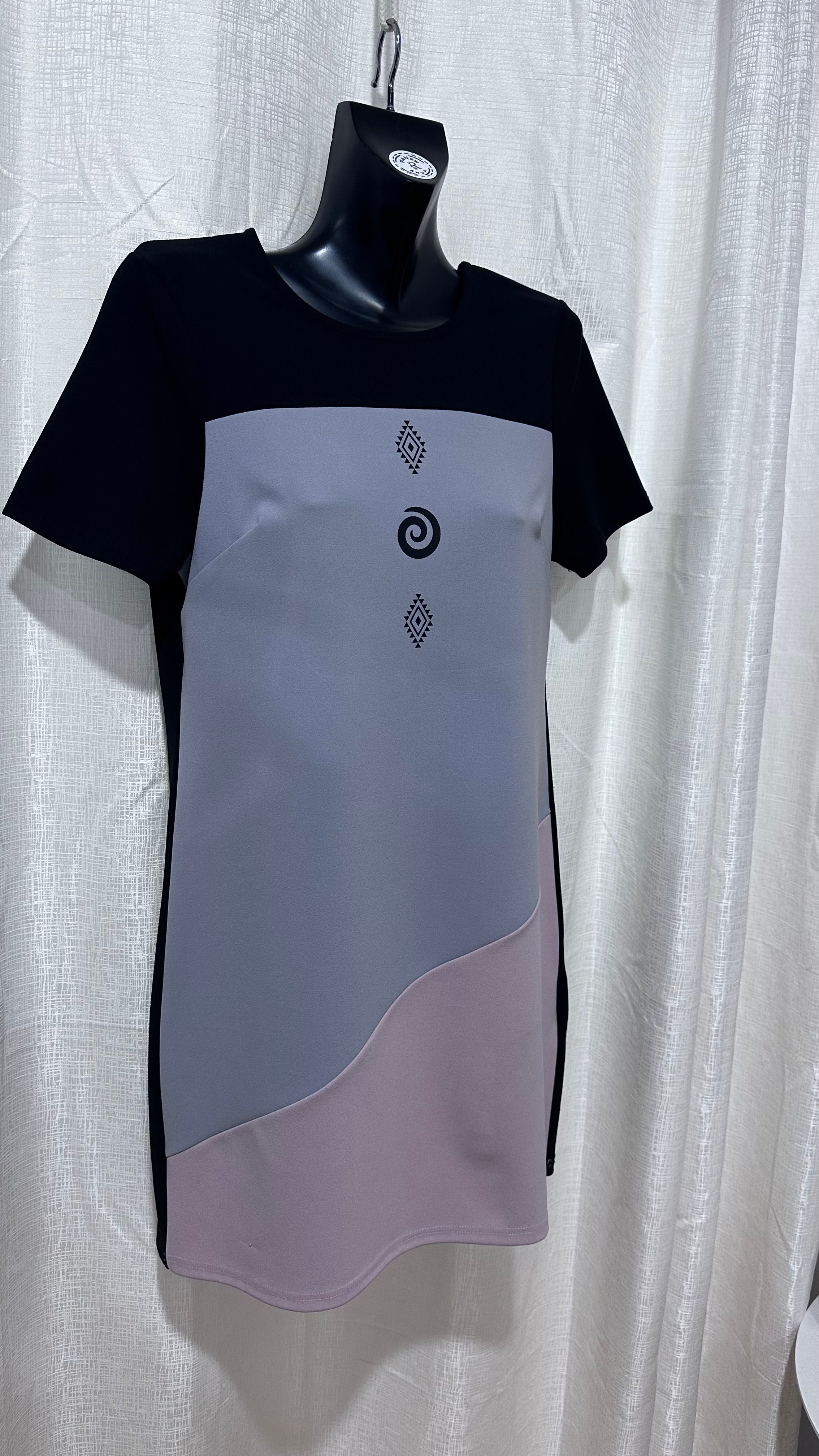 Midi Dress n Mixed colors  x Size 10 x