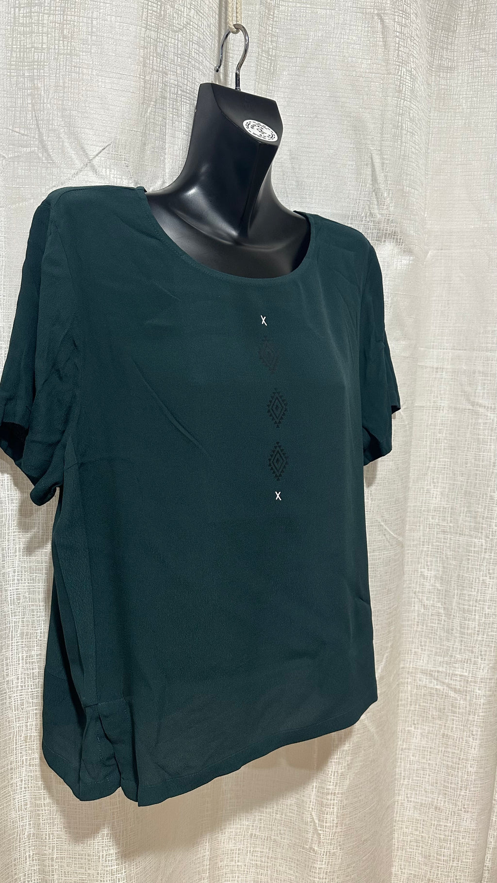 Wahine Top n Green x Size 18 x
