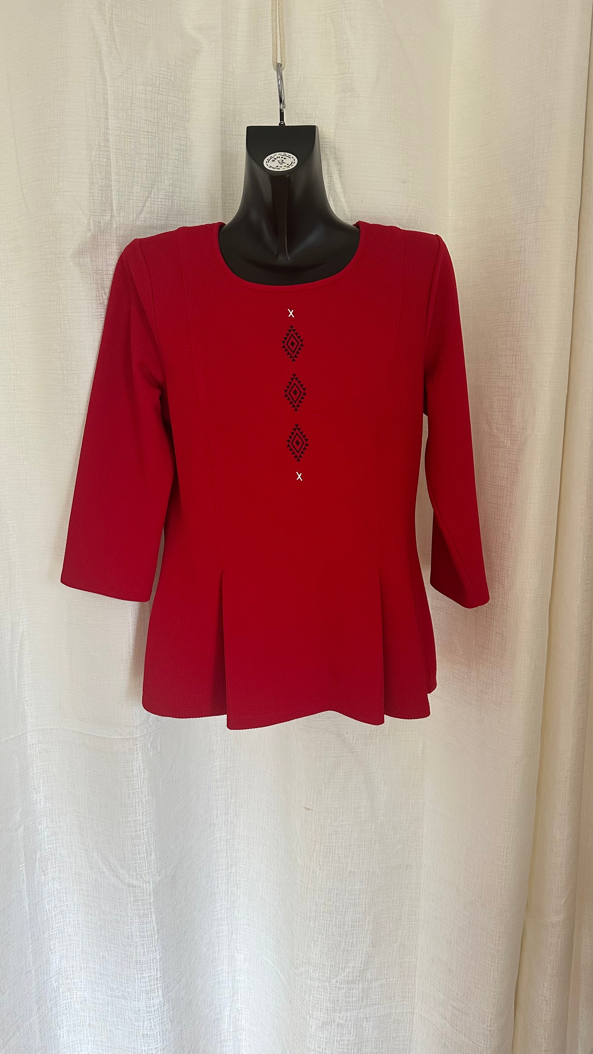 Wahine Top n Red x Size 12 x