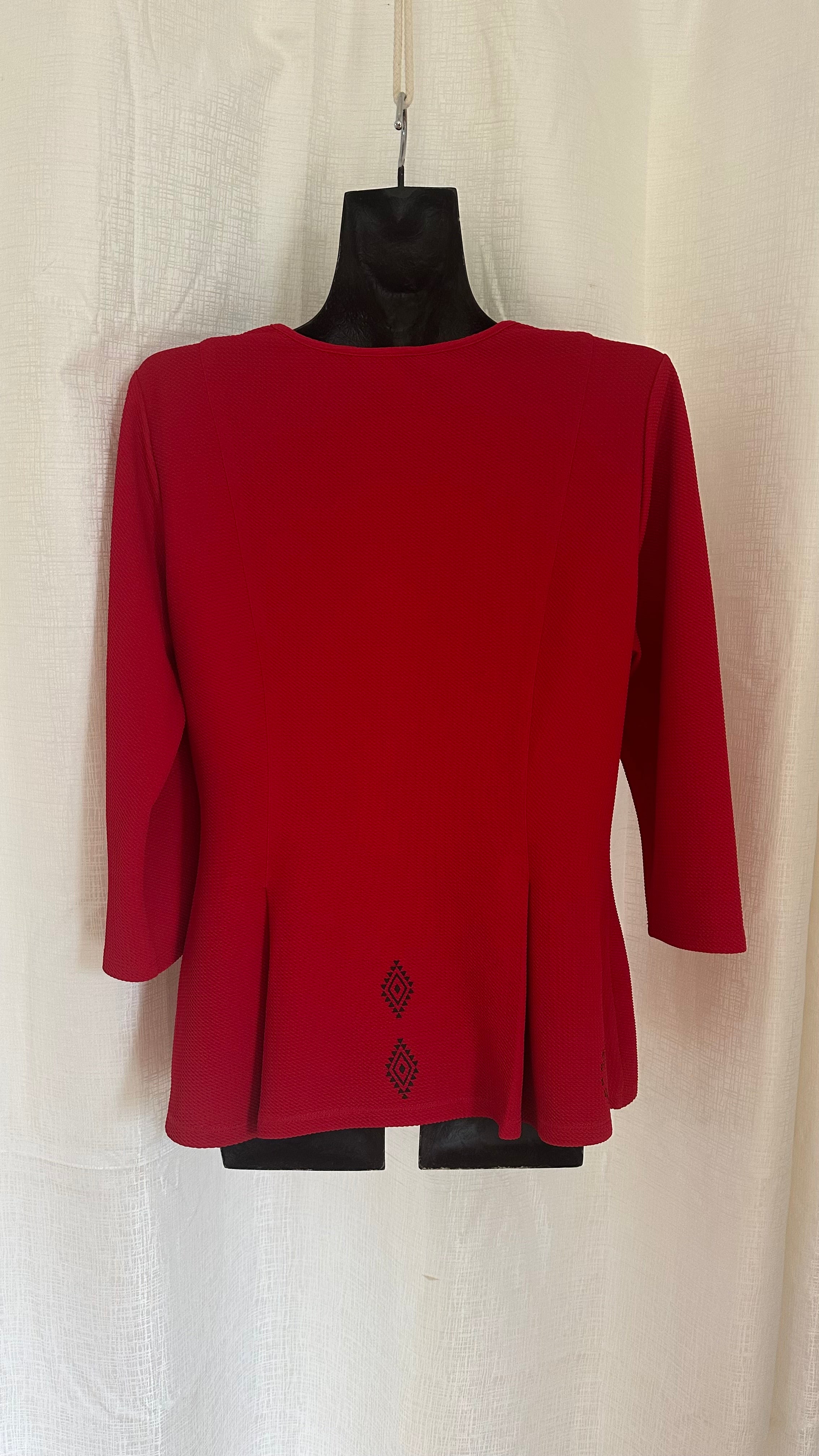 Wahine Top n Red x Size 12 x