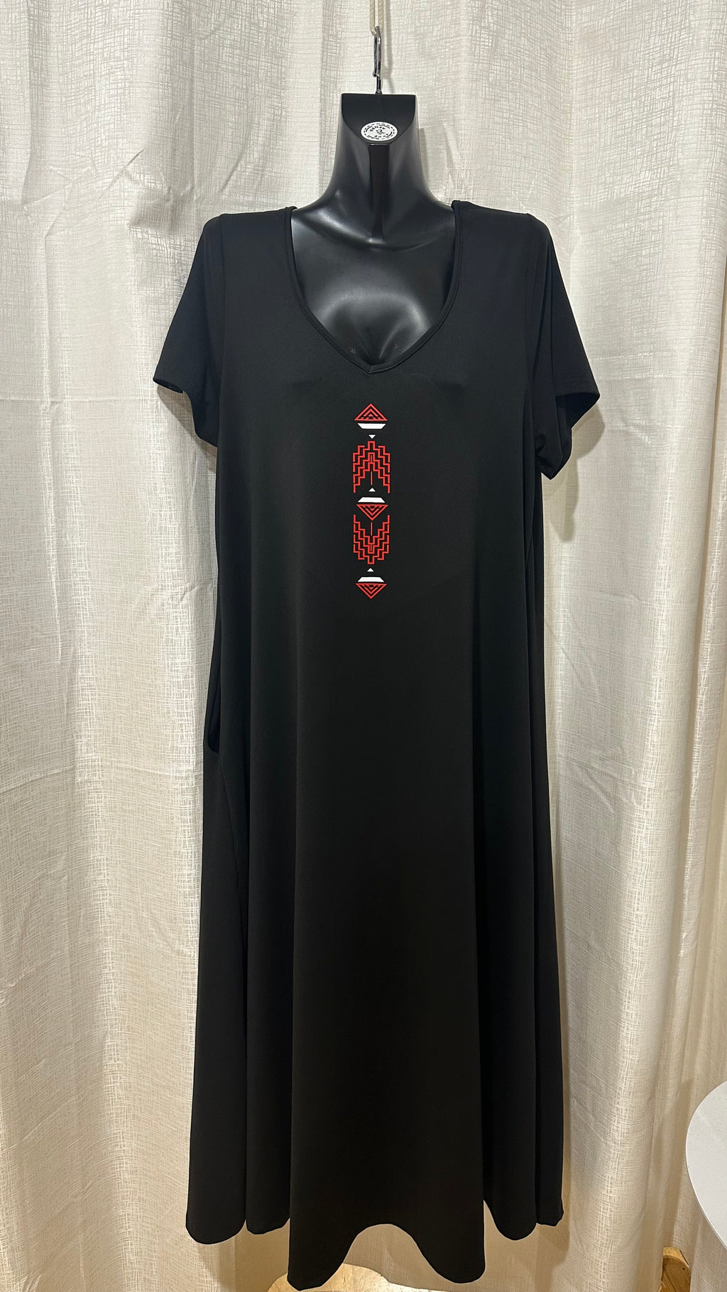 Maxi Dress n Black  x Size 18 x