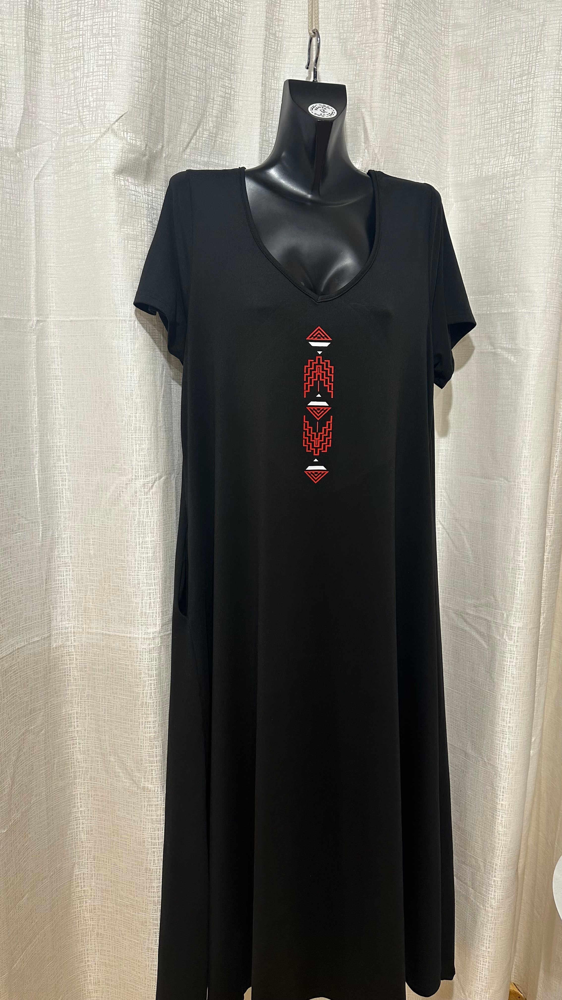 Maxi Dress n Black  x Size 18 x
