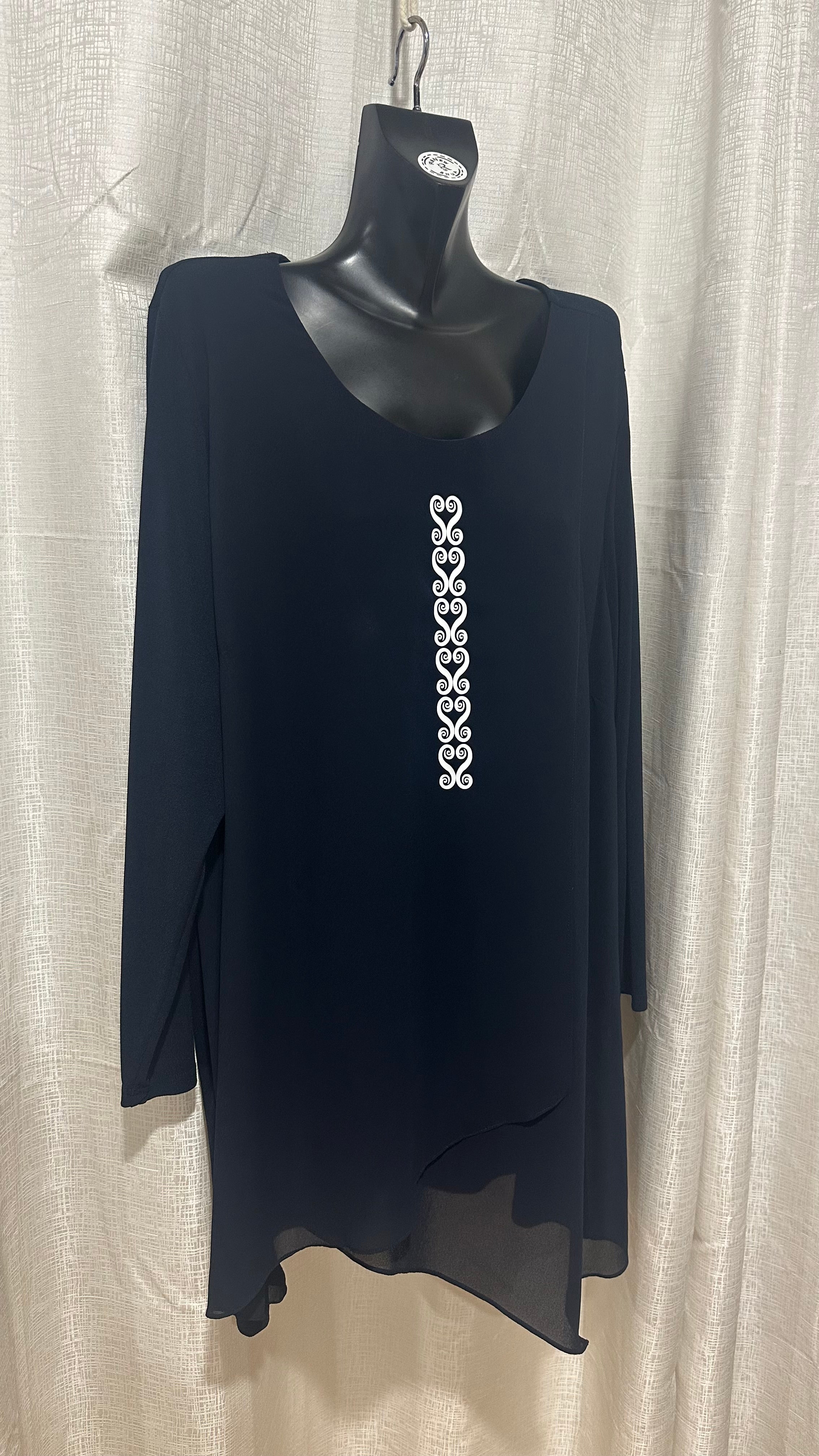 Wahine Top n Navy x Size 20 x
