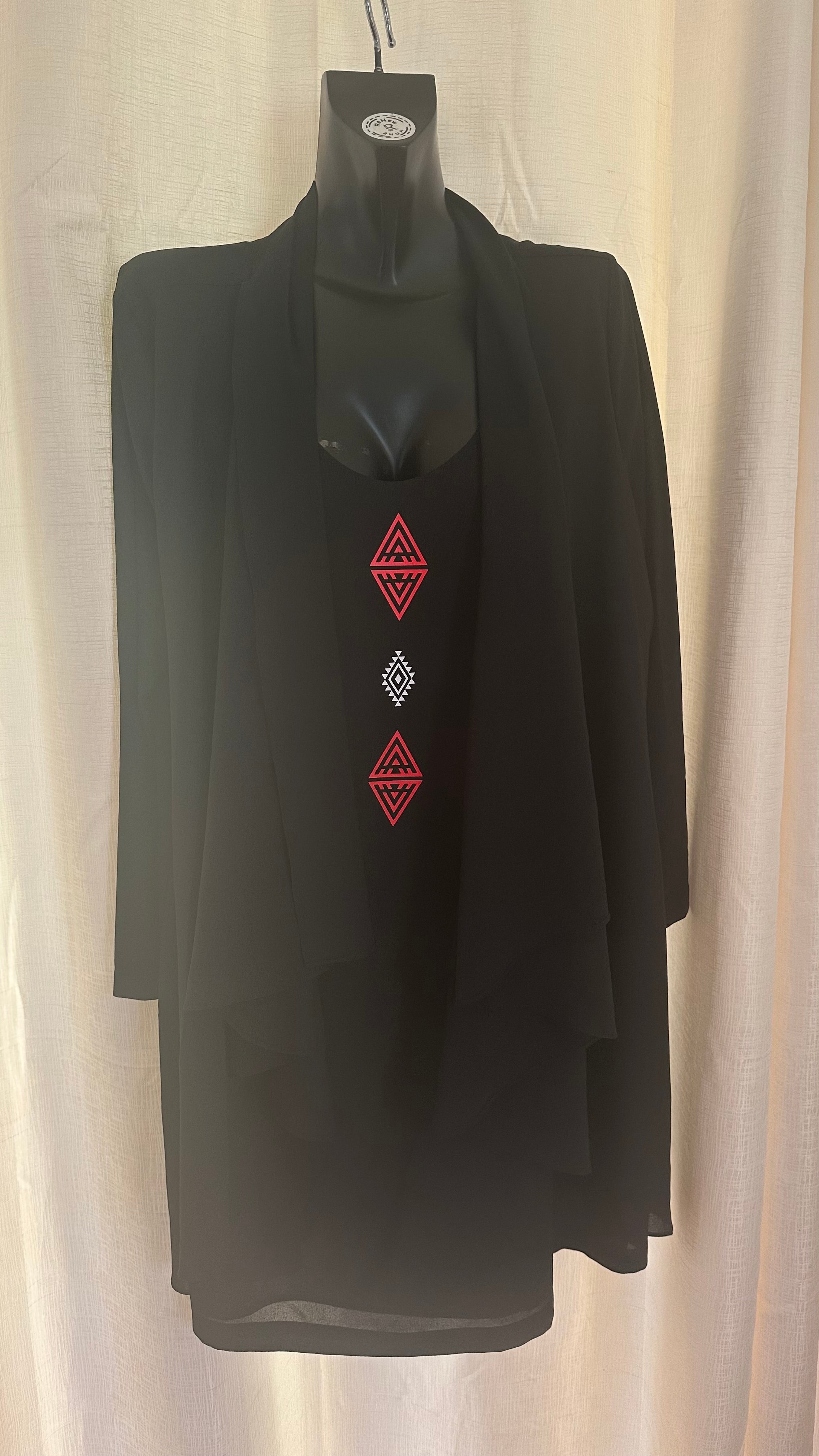 Midi Dress n Black x Size 16 x