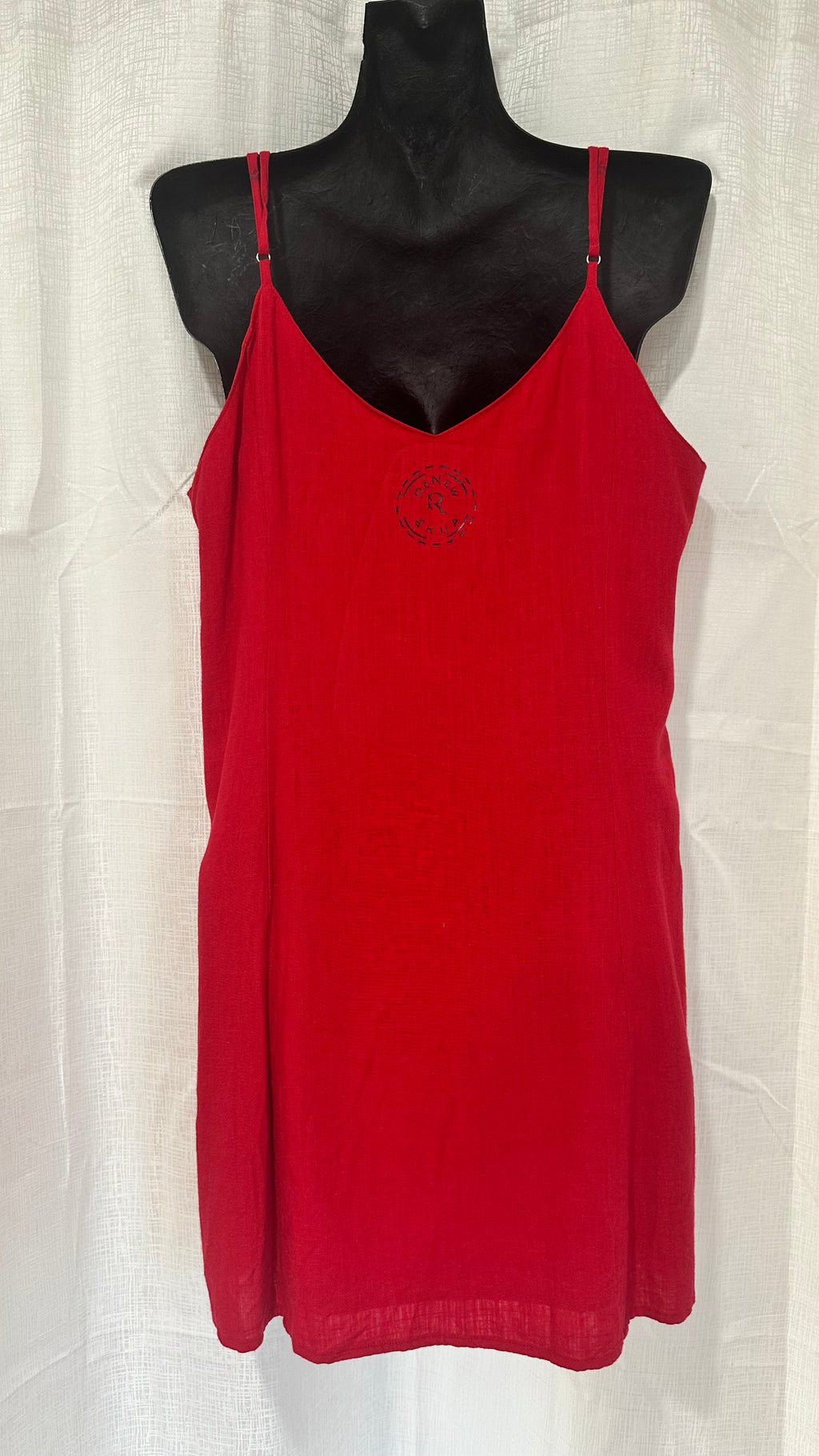 Sleeveless N Red Dress x Size 14 x