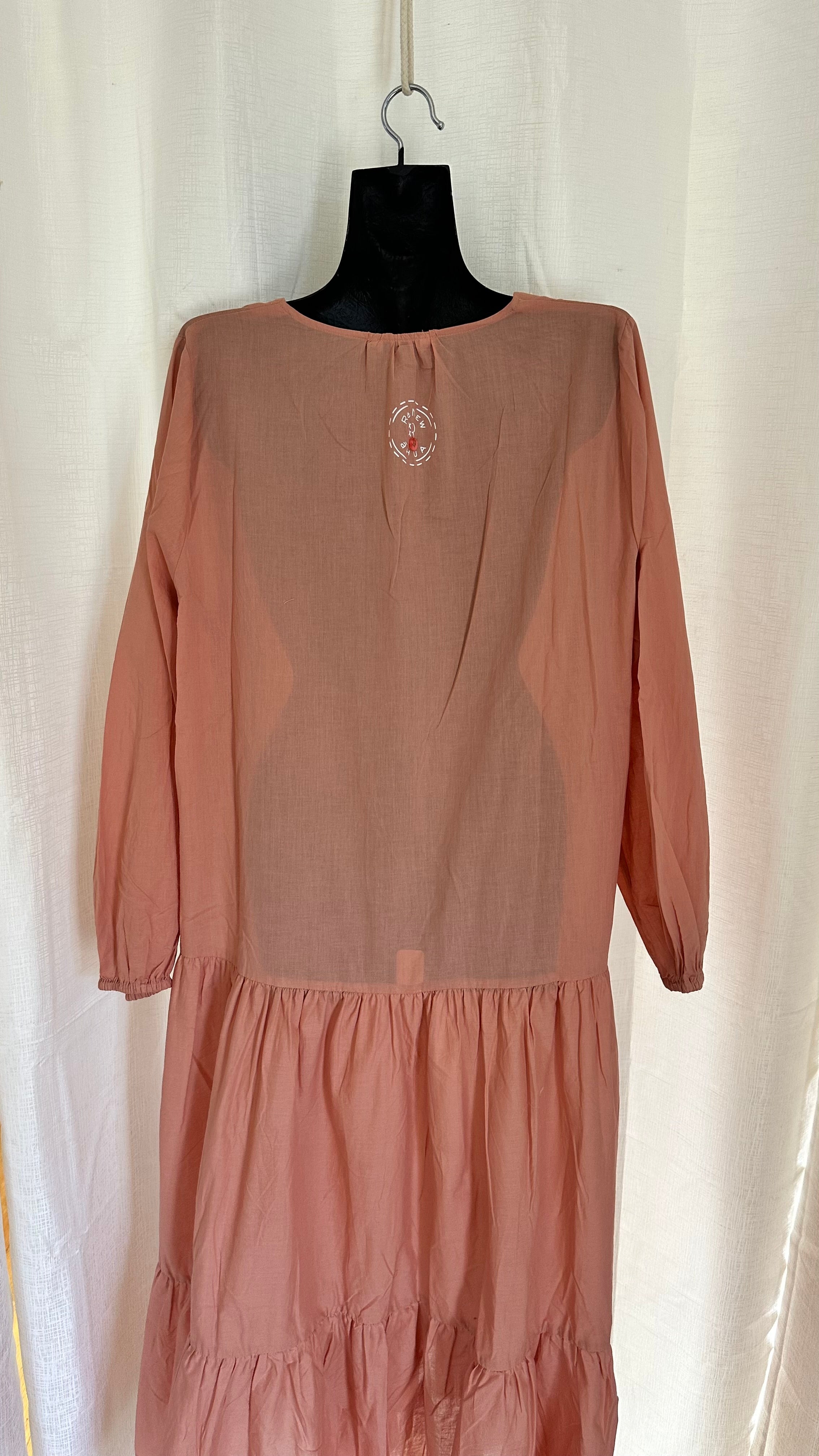 Apricot Maxi Dress  x Size 16 x