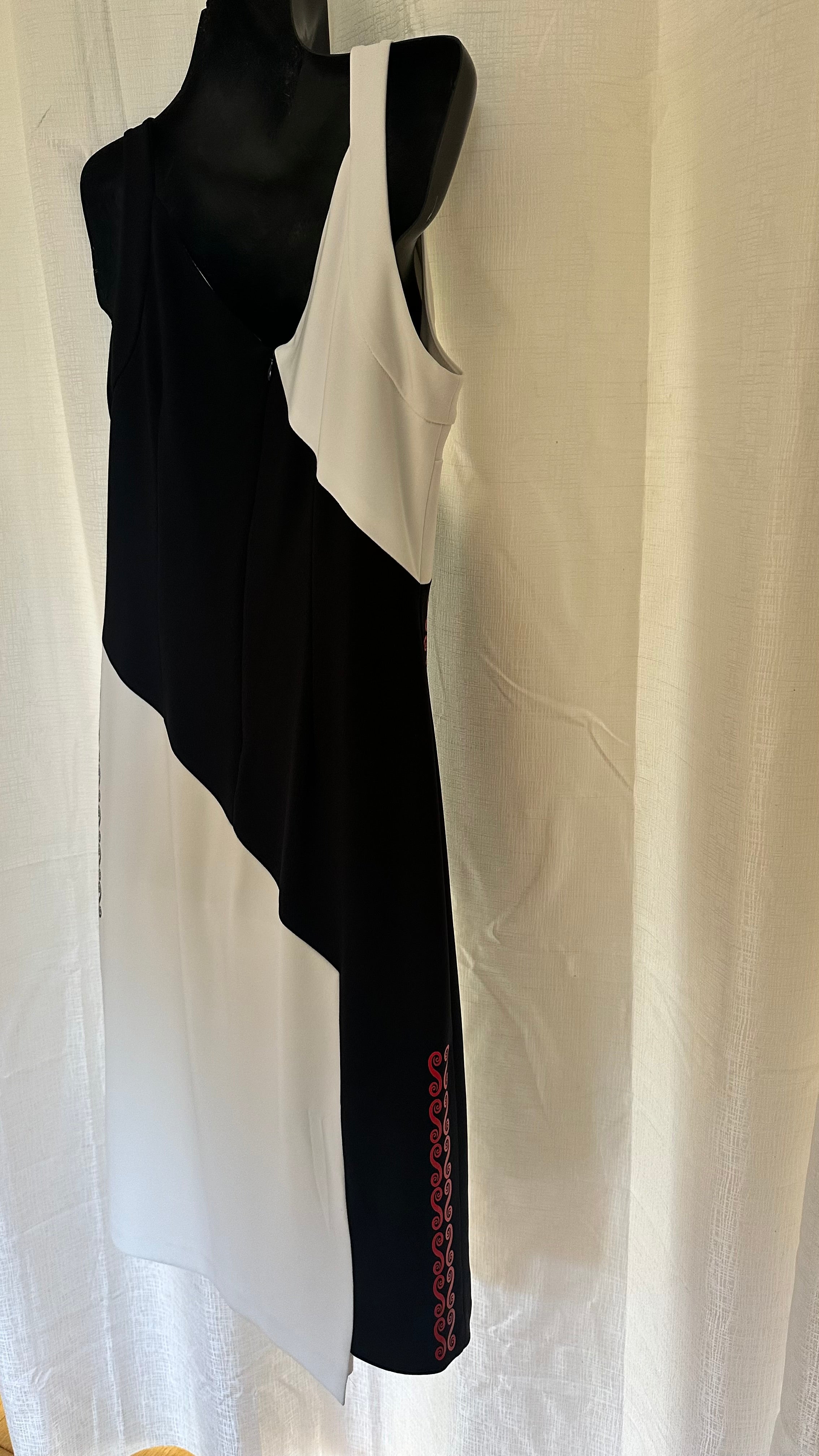 Statement Midi Dress x Size 14 x