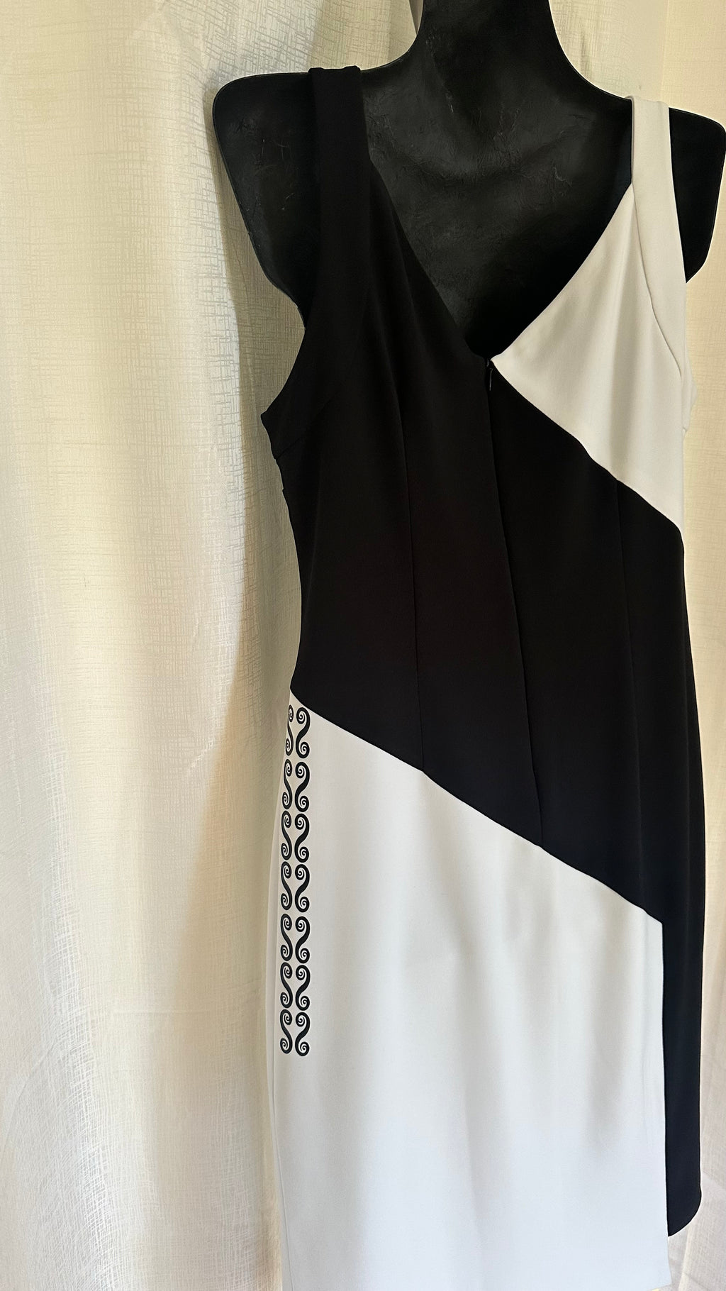 Statement Midi Dress x Size 14 x