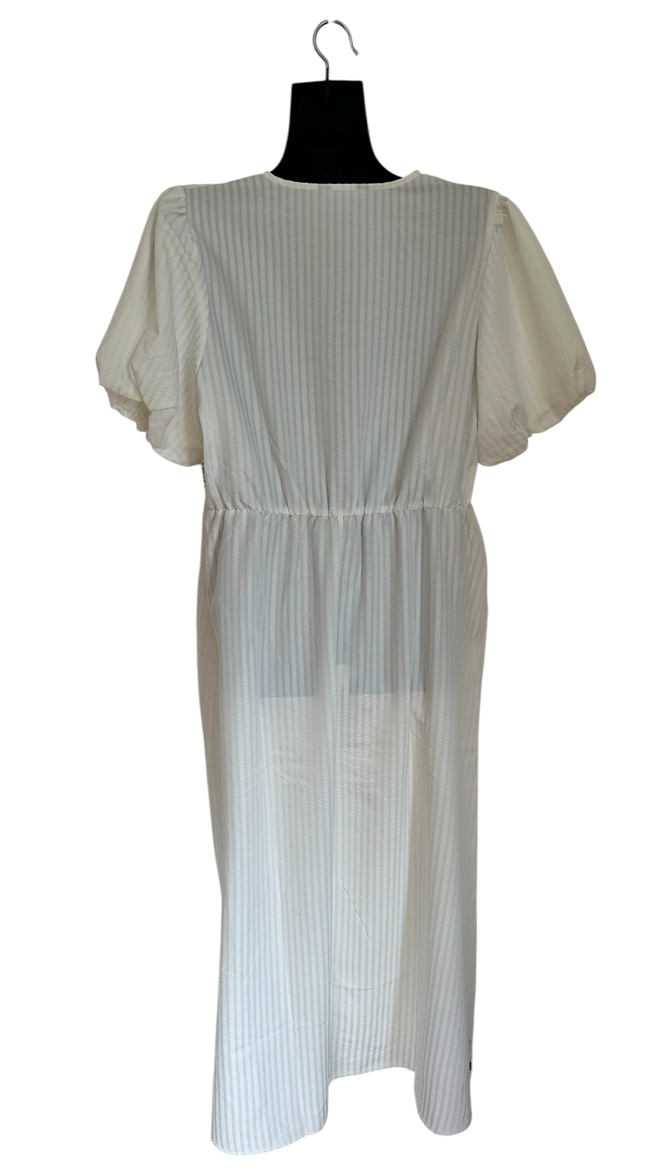 Tiered Maxi n White x Size 16 x