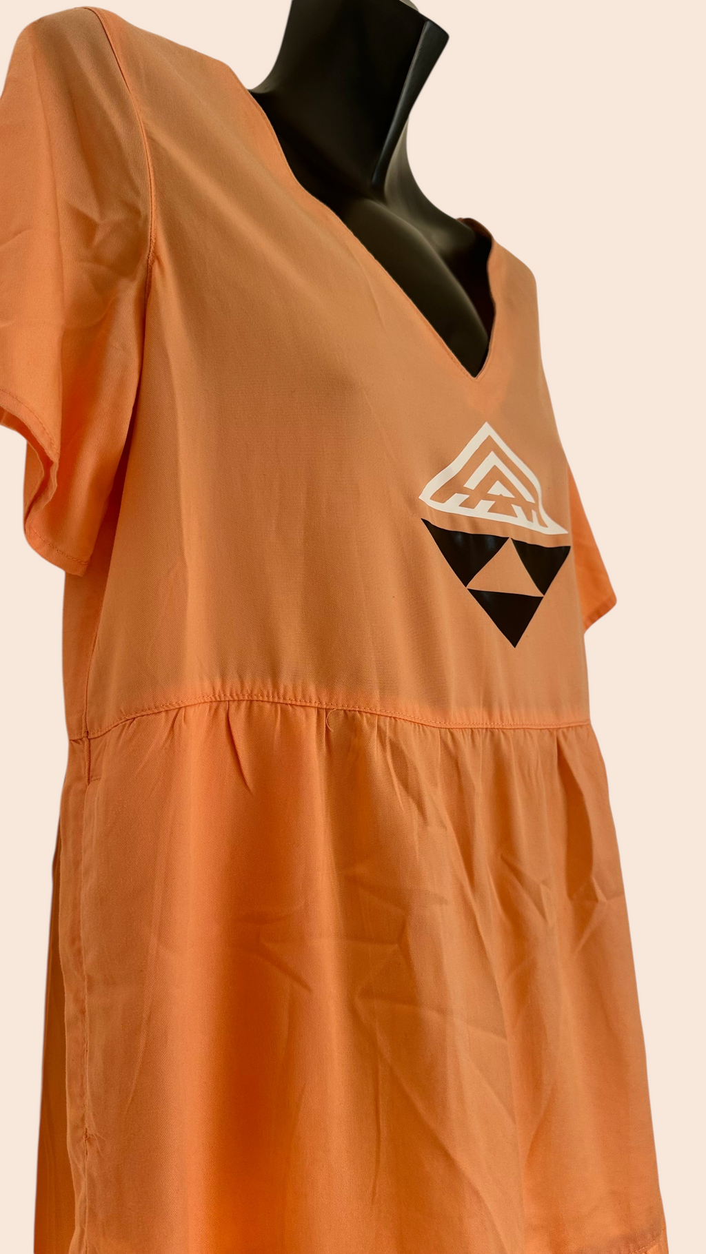 Short Dress n Apricot x Size 12 x