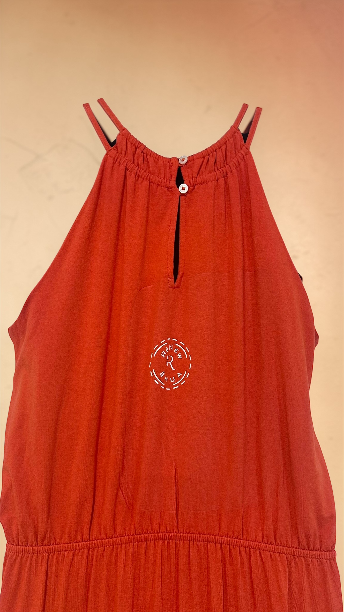 Maxi Dress  in Orange x Size 12 x